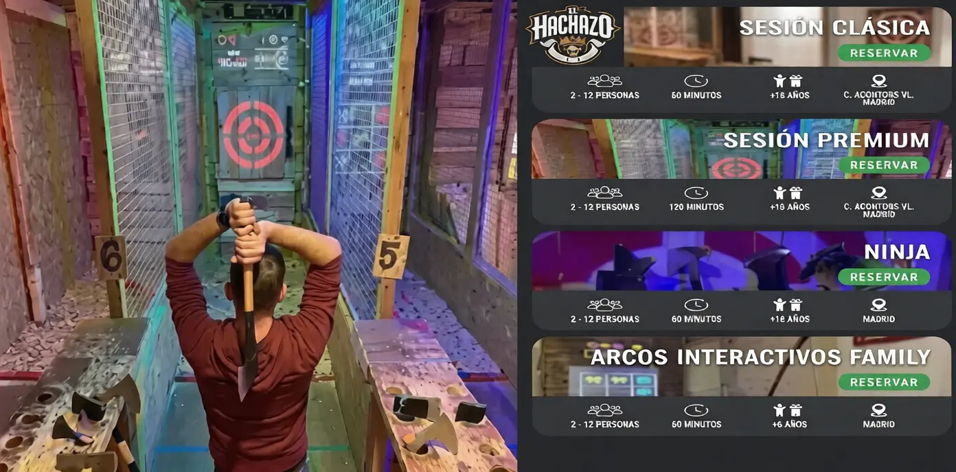 Panel de ajustes de El Hachazo en AION